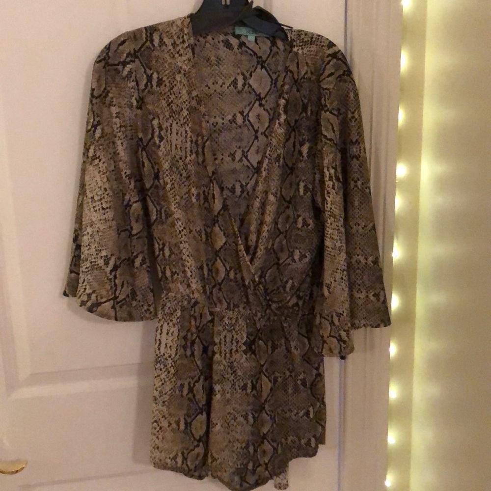 Karlie Medium scoop front romper